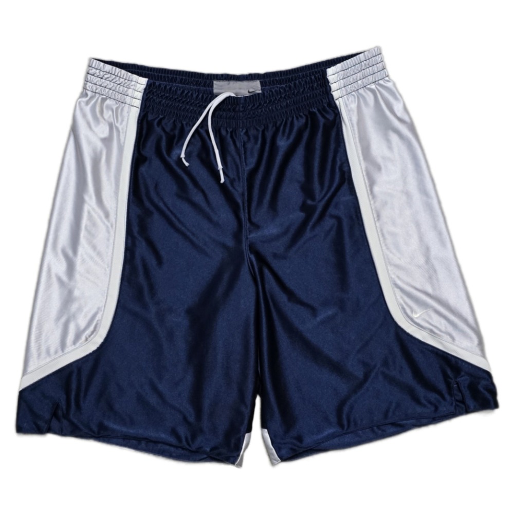 Nike Vintage 90s 2000s‎ Shiny Dazzle Reversible Basketball Shorts Mens XL Navy